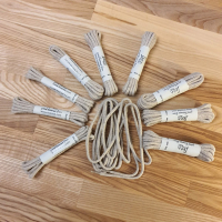 Sznurówki Lniane 120 cm, linen shoelace.