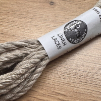 Sznurówki Lniane Skręcane 120 cm