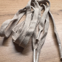 Sznurówki Lniane Płaskie 120 cm Sznurowadła Lniane