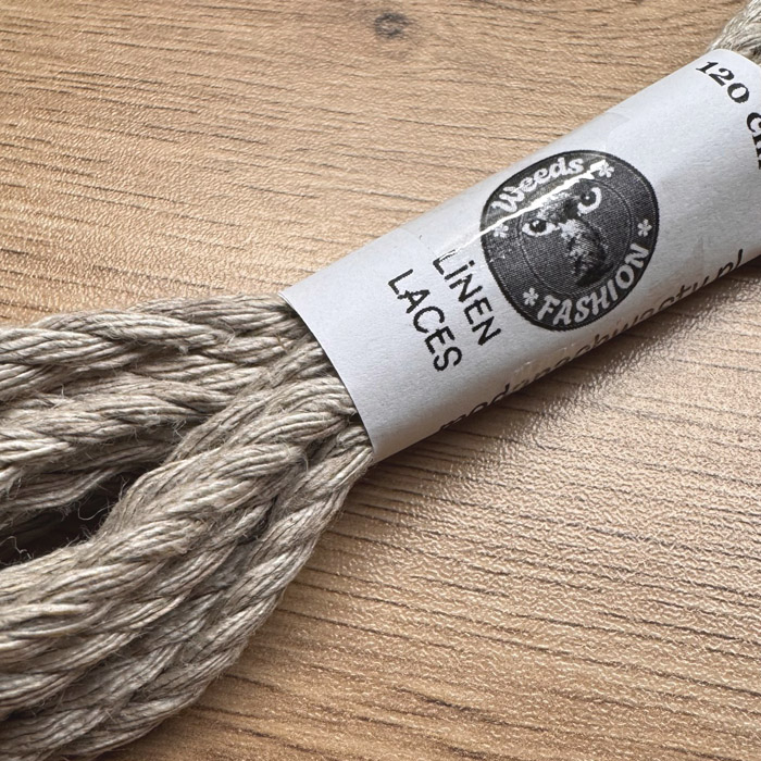 Sznurówki Lniane Skręcane 120 cm